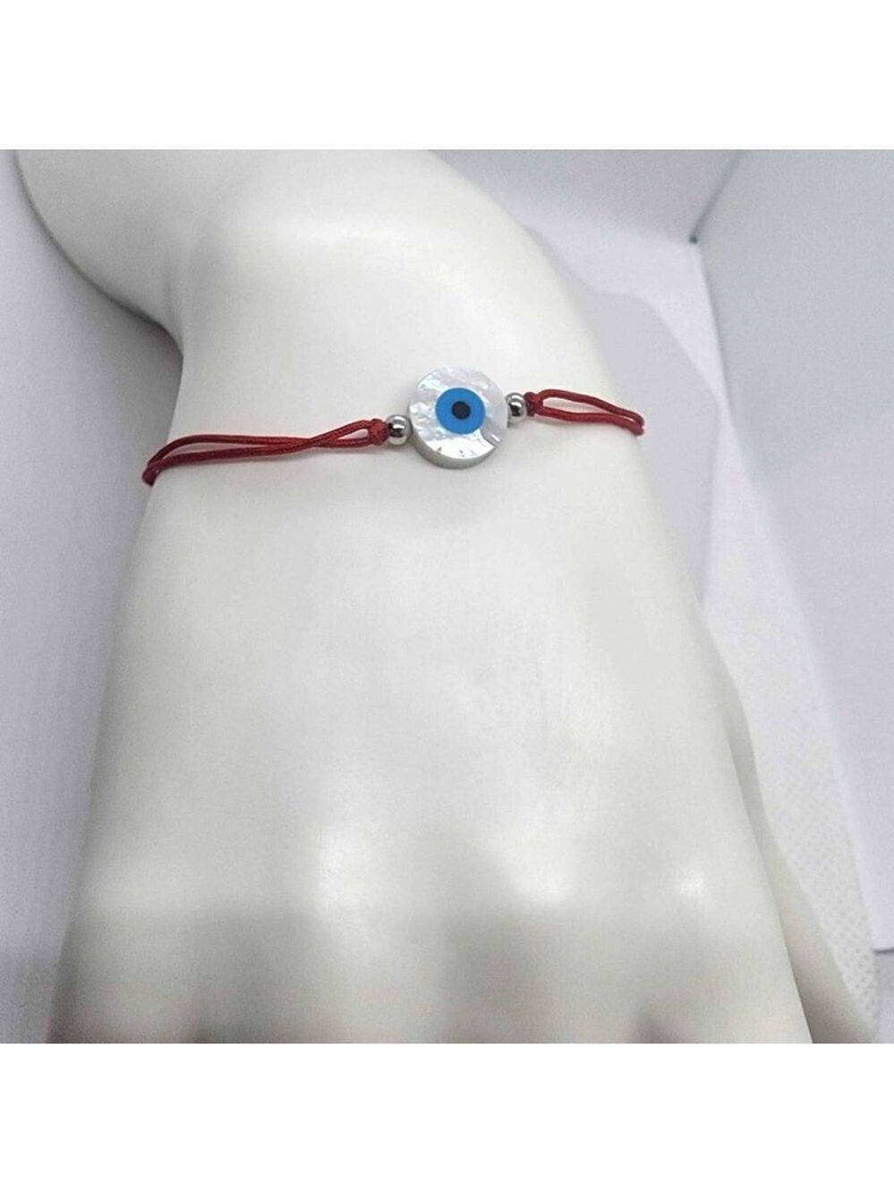 New Round Evil Eye Design With Red string Bracelet